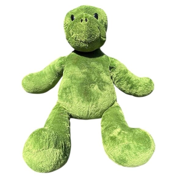 Build a Bear Trekkin' Turtle Green Plush Stuffed Security Support Pet Toy - Picture 1 of 14